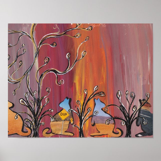 Impresión de canguros de salida (Frente)