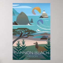 Impresión de Cannon Beach, Oregon