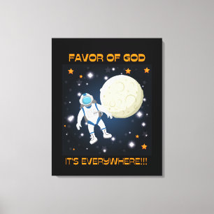 Impresión de canvas a favor de Dios "¡¡¡¡¡Está en 