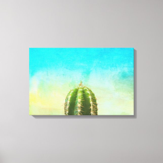 Impresión de canvas Cactus Zen (Anverso)