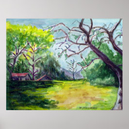 IMPRESIÓN DE CANVAS - COLOR DE AGUA DE HARRIET DAV