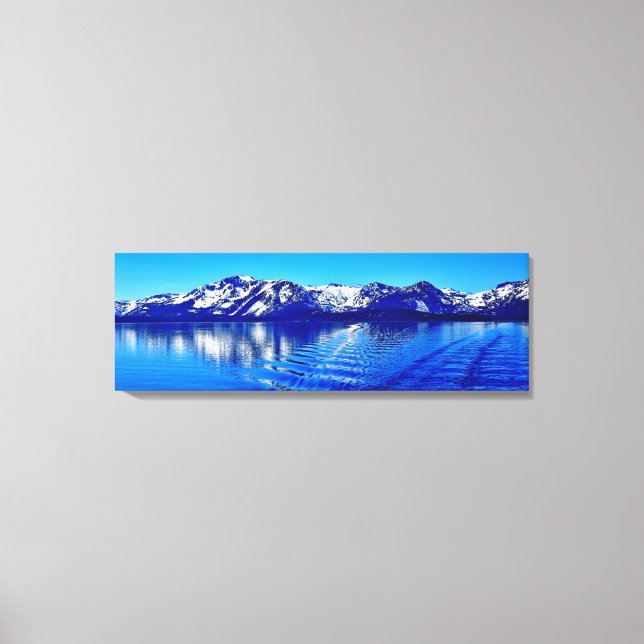 IMPRESIÓN DE CANVAS DE 36" X 12" GORGEOUS LAKE TAH (Anverso)