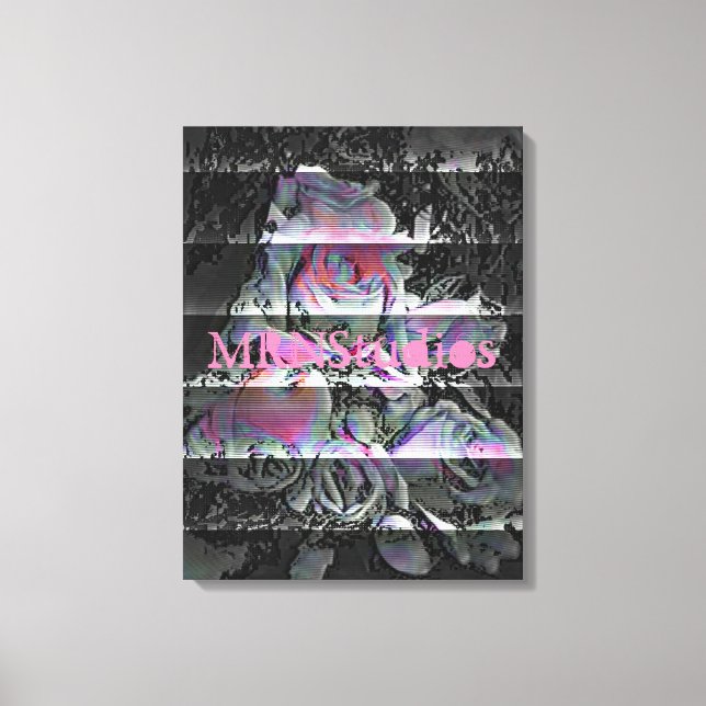 Impresión de canvas de Bouquet Techno (Anverso)