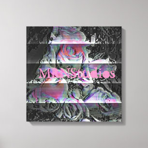 Impresión de canvas de Bouquet Techno