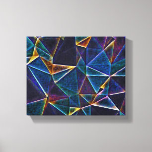 Impresión de canvas de burbujas rotas