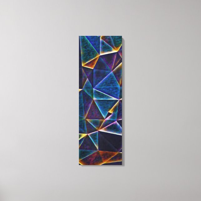 Impresión de canvas de burbujas rotas (Anverso)