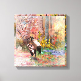 Impresión de canvas de canes "Rising Sun" de las G