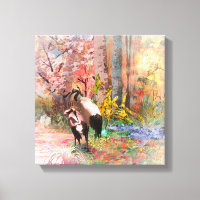 Impresión de canvas de canes "Rising Sun" de las G