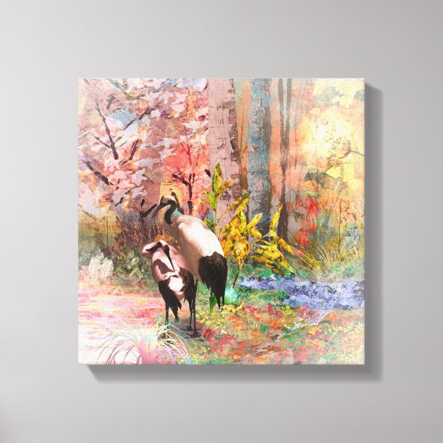 Impresión de canvas de canes "Rising Sun" de las G (Anverso)