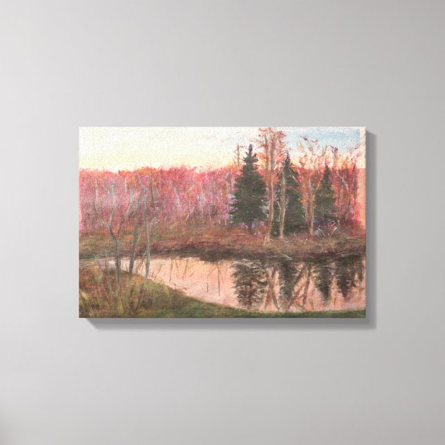 Impresión de canvas de Hyatt Cove (Anverso)