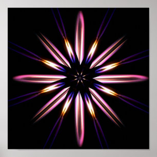 Impresión de canvas de inflamación