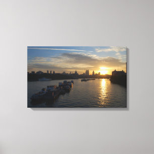 Impresión de canvas de River Thames