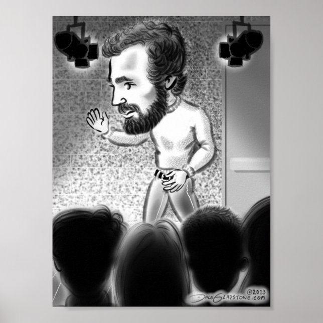 Impresión de caricatura de Norm 13a (Frente)