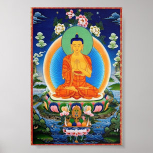 Impresión de cartel de Buda