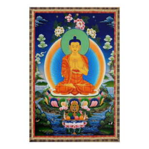Impresión de cartel de Buda