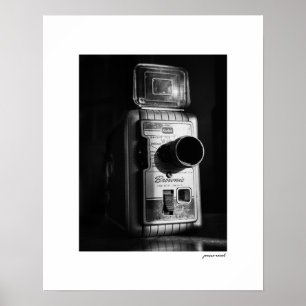 Impresión de cartel de cámara de cine Kodak Browni