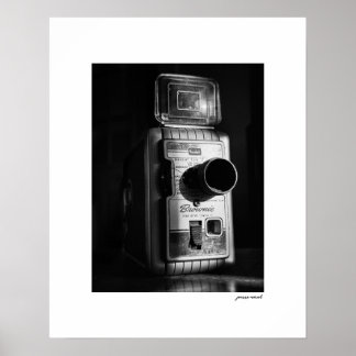 Impresión de cartel de cámara de cine Kodak Browni