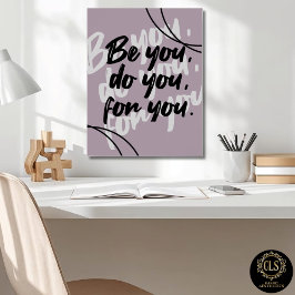 Impresión de cartel de cita inspiradora minimalist