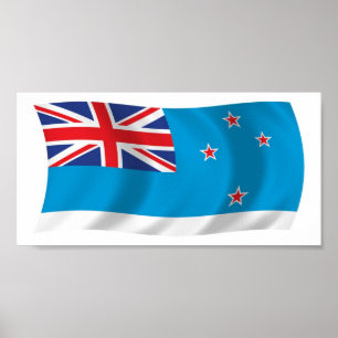 Impresión de cartel de la bandera de la Dependenci