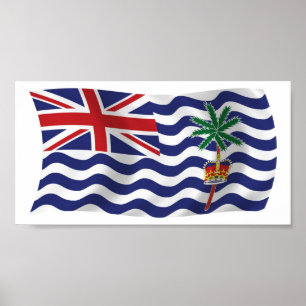 Impresión de cartel de la bandera del Territorio B