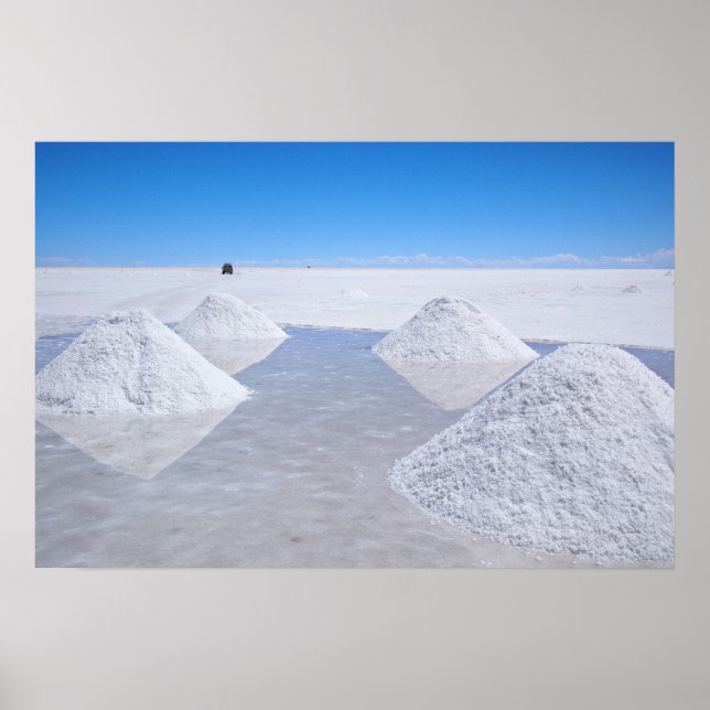 Impresión de cartel de salinas de Uyuni (Frente)
