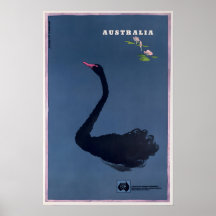 Impresión de cartel de viaje de Australia Arte Aus