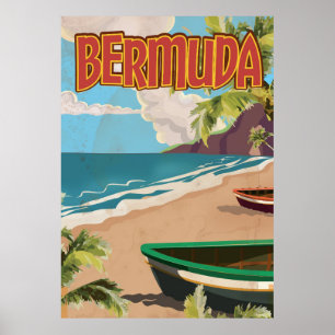 Impresión de cartel de viaje divertido vintage de 