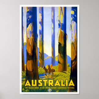Impresión de cartel vintage Au