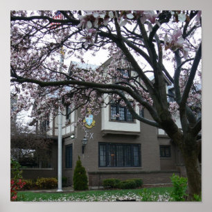 Impresión de casa de fraternidad