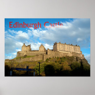 Impresión de castillo de Edimburgo