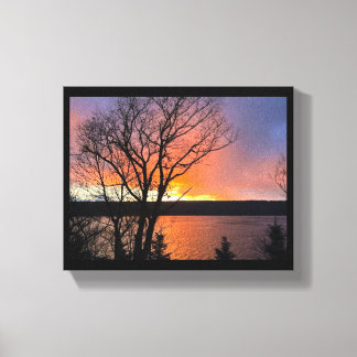 IMPRESIÓN DE CAYUGA LAKE CANVAS