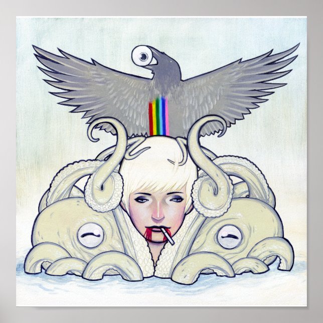 Impresión de Chica Octopus (Frente)