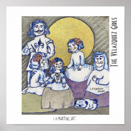 Impresión de Chicas de Velázquez