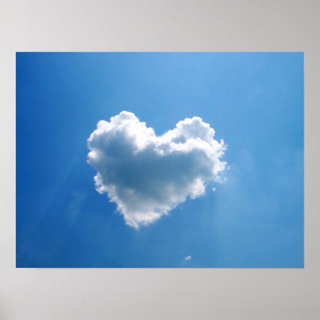 Impresión de cielo de corazón (Frente)