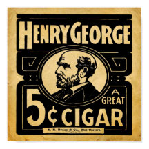 Impresión de cigarro de George Henry 5 Cent