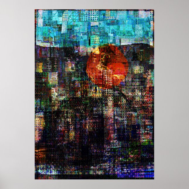 Impresión de "City Sun 2" (Frente)