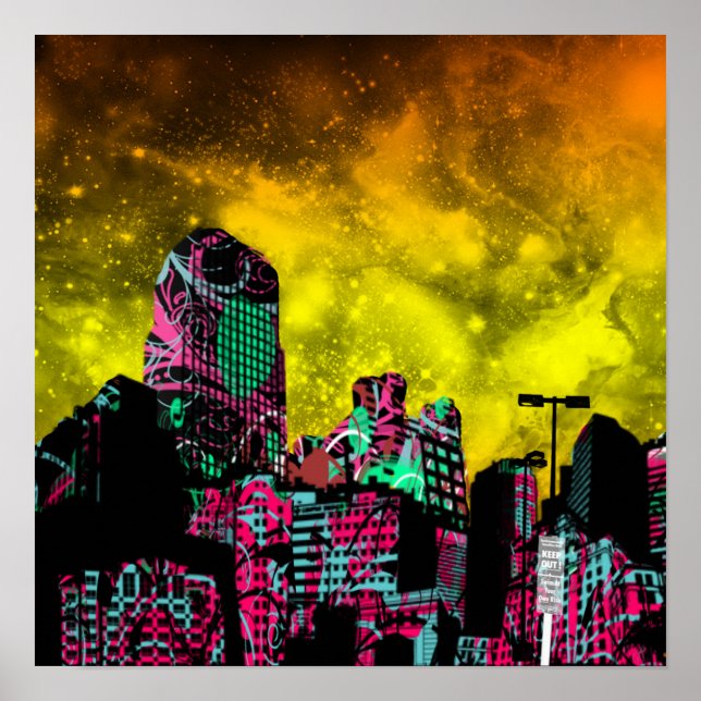 Impresión de Cityscape (Frente)