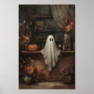 Impresión de cóctel del bar de fantasmas caprichos