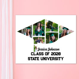 Impresión de Collage de fotos de graduación modern