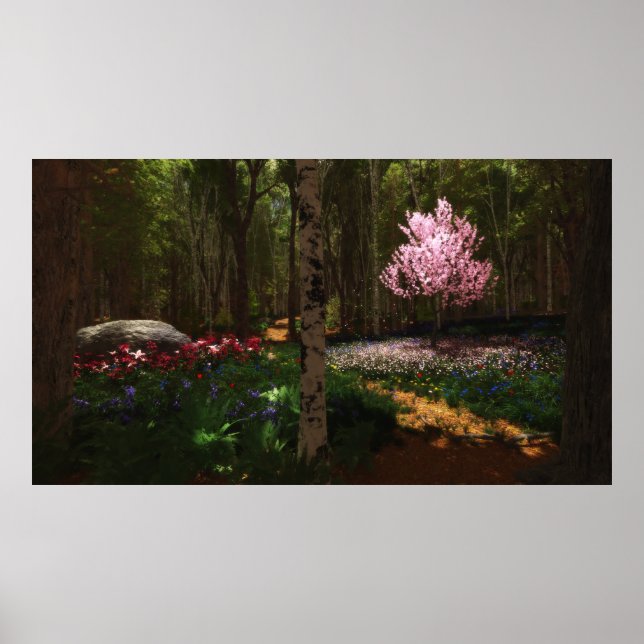 Impresión de concertación de árbol de cerezo (Frente)