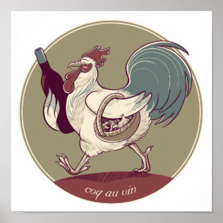 Impresión de Coq au Vin