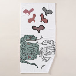 Impresión de corazones de serpientes