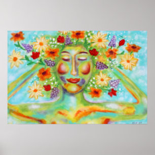 Impresión de corrimiento llena de los