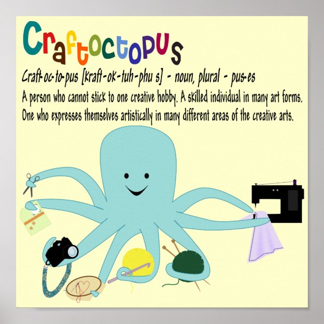 Impresión de Craftoctopus (Frente)