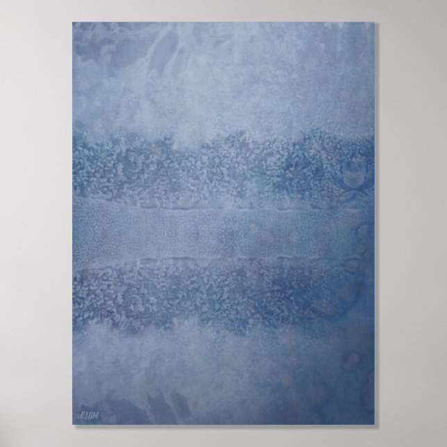 Impresión de cristales de hielo VII (Anverso)