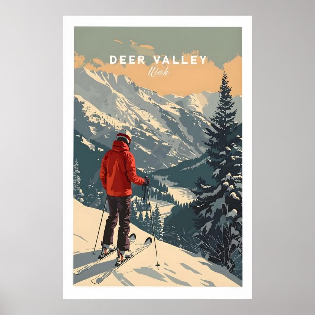 Impresión de Deer Valley Utah 1 (Frente)