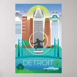 Impresión de Detroit