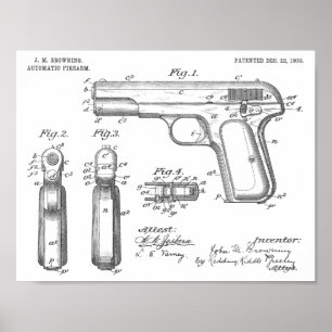 Impresión de dibujo de patente de arte de maremoto