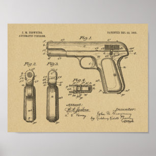 Impresión de dibujo de patente de arte de maremoto