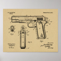 Impresión de dibujo de patente de arte de paro de 